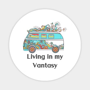 Outdoor van life adventure Magnet